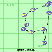 S-U2-U1-U5-S-R5-R2-R3-B-F