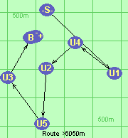 Route >6050m