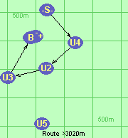 Route >3020m