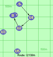 Route >2130m