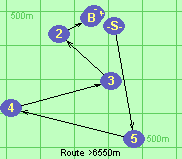 Route >6550m