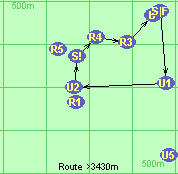 Route >3430m