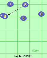 Route >1010m