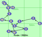 S-2-1*5-3-4-6!-8-10-7-9-11-B-F