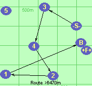 Route >6470m
