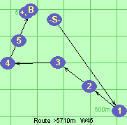Route >5710m  W45