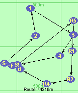 Route >4310m