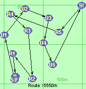 Route >5550m