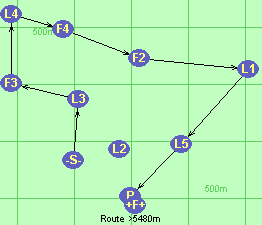 Route >5480m
