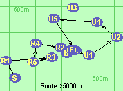 Route >5660m