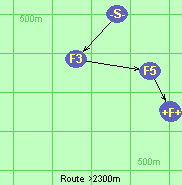 Route >2300m