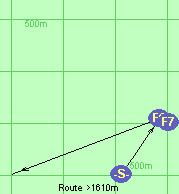 Route >1610m