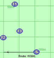 Route >630m