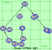 Route >5750m  M21